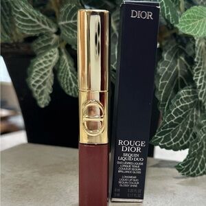 Dior - Rouge Dior Sequin Liquid Duo  Holiday Limited Edition 881 Carousel